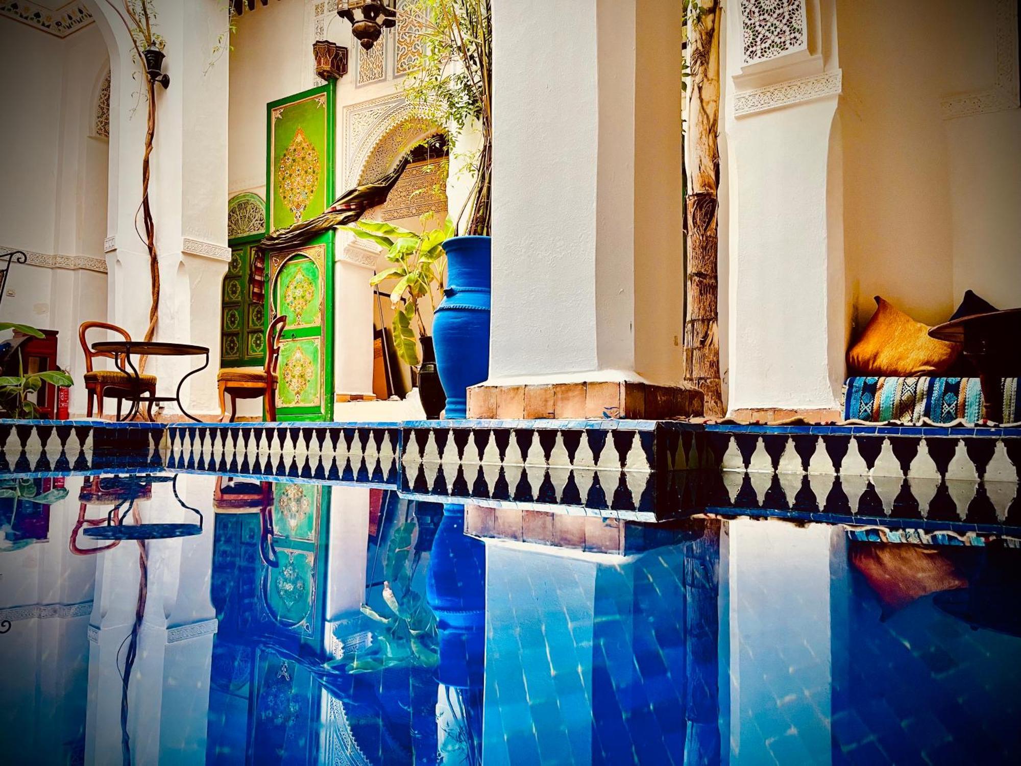 Riad Le Dromadaire Bleu By Weekome Marrakesh Exterior foto